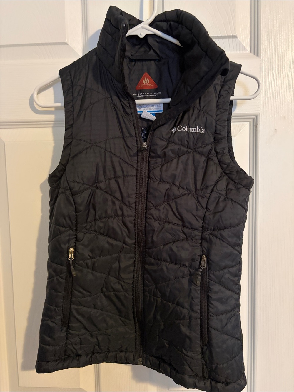 Columbia Black Quilted Insulated Kids Vest